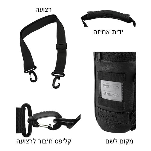 תיק תפ טרמי דמוי עור גוון כחול כהה איכותי לאחסון