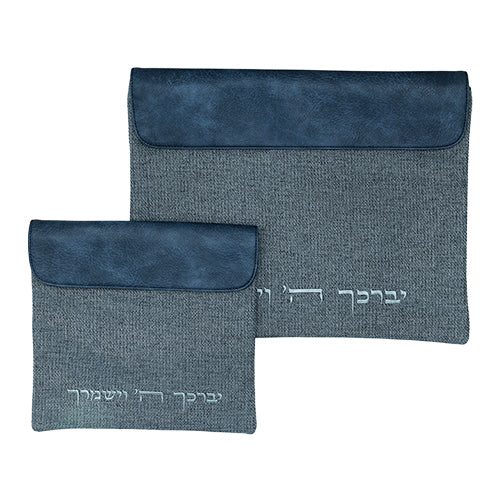 סט טלית תפילין בד פשתן